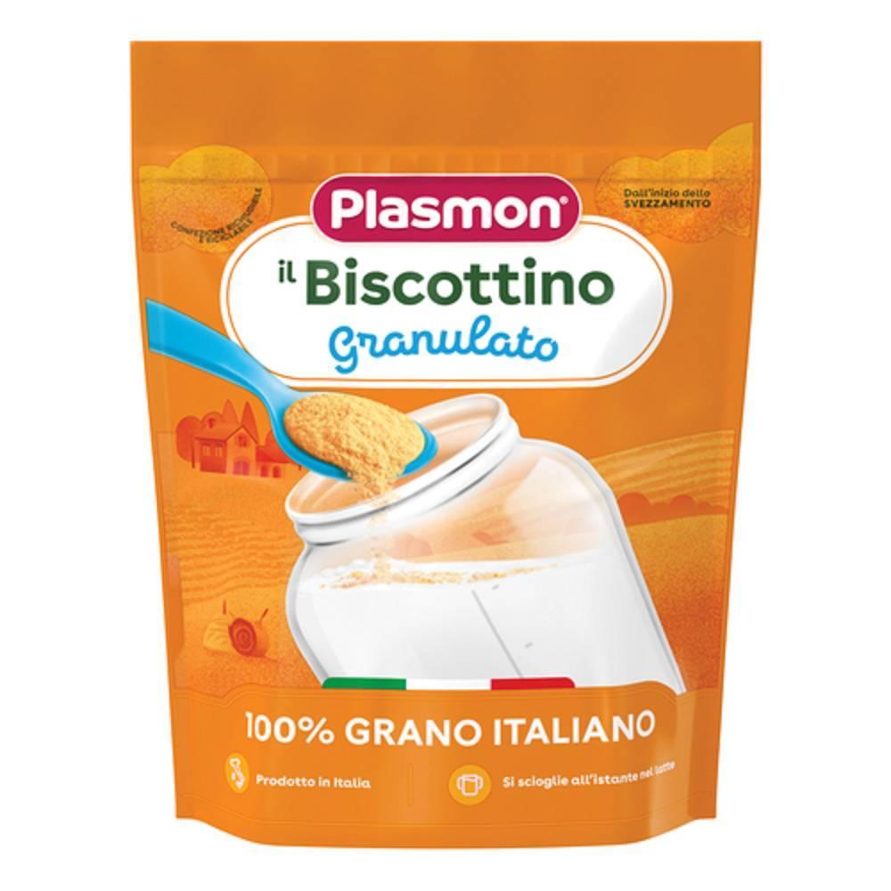 plasmon biscottino gran 350g per l'alimentazione dei bambini dal 6 mese, ideale da aggiungere al latte per una dieta sana e equilibrata - foto 1