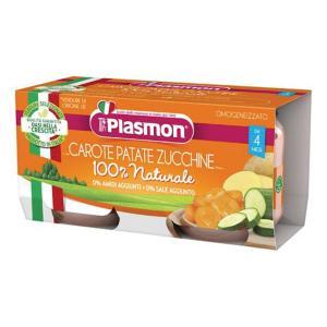 Omogeneizzato di carote, patate e zucchine - pappa per svezzamento - 2 vasetti da 80g