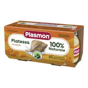 Omogeneizzato di pesce platessa per bambini 2 vasetti da 80g - senza conservanti e coloranti, gusto delicato ideale dal 6 mese
