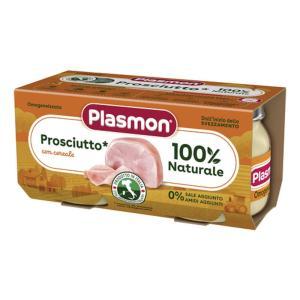Omogeneizzato di prosciutto cotto 80 g x 2 pezzi per bambini dal 4° mese - senza nitriti e nitrati, senza sale aggiunto