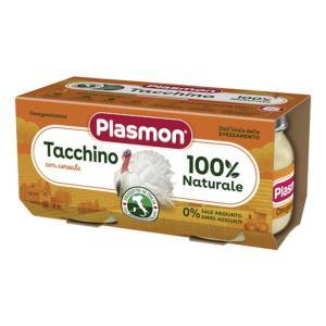 Omogeneizzato di tacchino e cereali 80g - perfetto per lo svezzamento, senza sale aggiunto, confezione da 2 vasetti