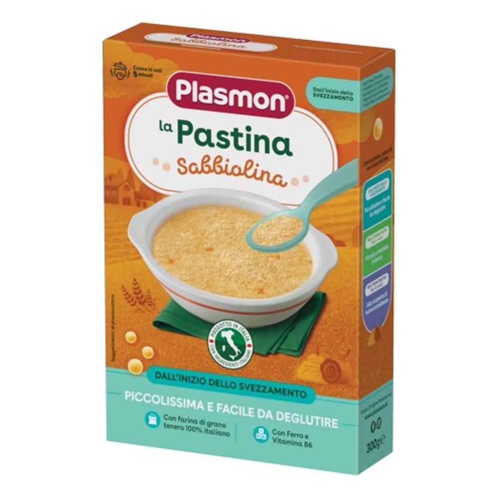 plasmon pastina sabbiolina 300g per bambini - pasta di grano tenero arricchita con calcio e vitamine per la prima infanzia - foto 1