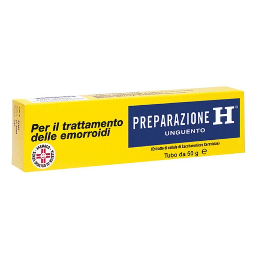 preparazione h preparazione h 1,08% 50g: unguento efficace per emorroidi e ragadi anali, trattamento topico sicuro e affidabile - foto 1