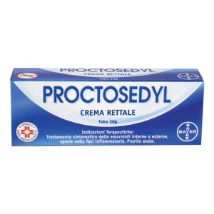 Crema rettale  20g per trattamento emorroidi e prurito anale con idrocortisone, benzocaina ed escina. uso topico e indicazioni importanti.
