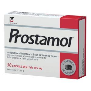 Integratore alimentare  30 capsule molli per la salute della prostata e delle vie urinarie senza glutine