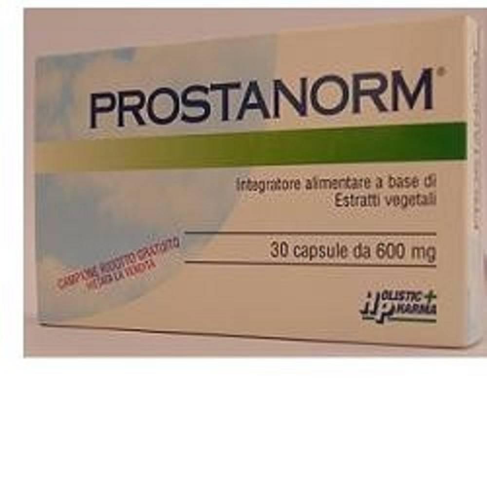 prostanorm integratore alimentare prostanorm 30 capsule per il benessere della ghiandola prostatica con estratti vegetali e licopene - foto 1
