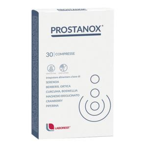 Integratore alimentare prostanox per la salute della prostata e delle vie urinarie - 30 compresse con serenoa e ingredienti naturali