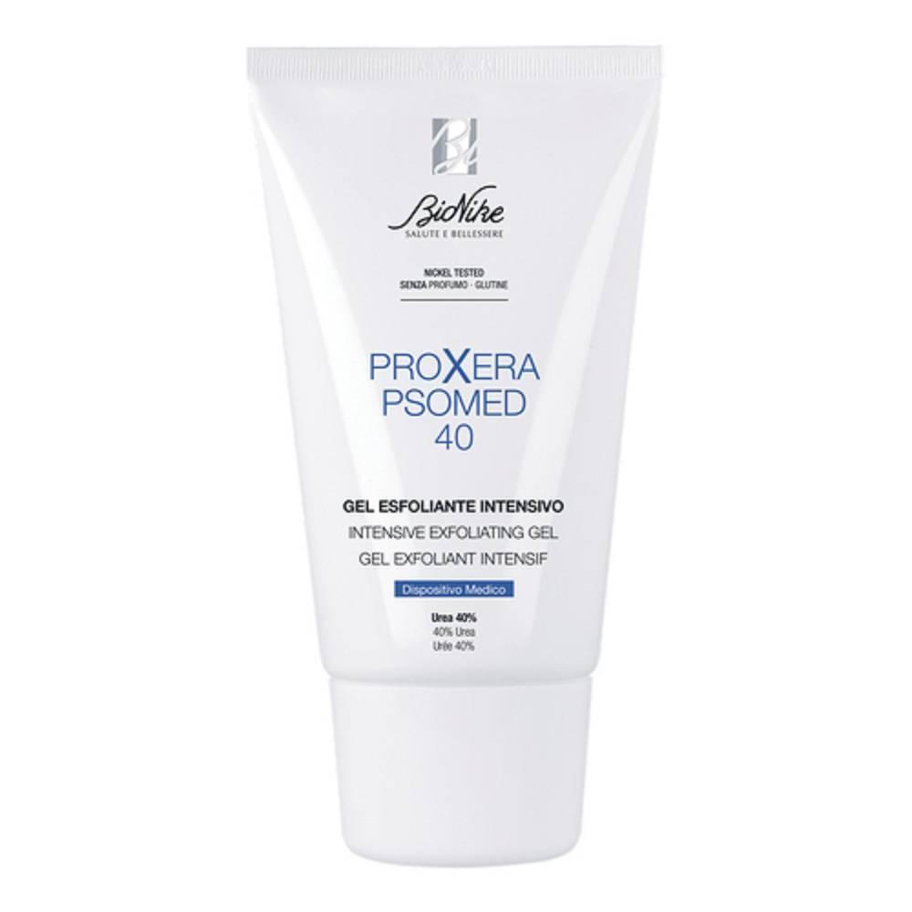 bionike bionike proxera - gel corpo esfoliante con urea al 40% per pelli e cuoio capelluto secchi e xerotici, azione idratante ed emolliente, contrasta inspessimento e desquamazione della pelle, 100 ml - foto 1