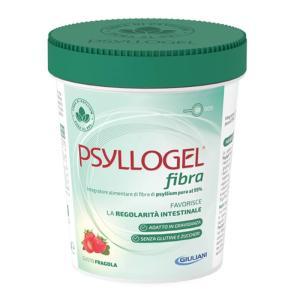 Integratore alimentare di fibra di psyllium pura al 99% con aroma di fragola per la regolarità intestinale e il benessere digestivo - vaso da 170 g