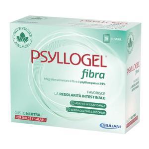 Integratore di fibra di psyllium pura al 99% per regolarità intestinale -  fibra neutro 20 bustine
