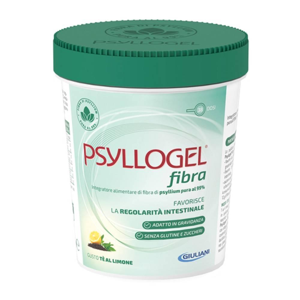 psyllogel integratore di fibra di psyllium puro al 99% gusto limone - psyllogel fibra in vaso da 170 g senza zuccheri e glutine per un benessere intestinale - foto 1
