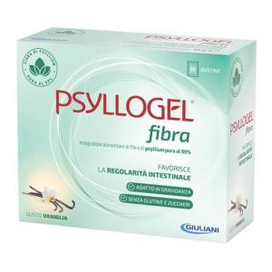Integratore alimentare  fibra vaniglia 20 bustine per benessere intestinale senza zuccheri e glutine