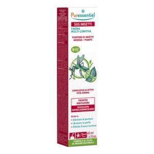 Crema multi-lenitiva puressential sos insetti - allevia prurito, idrata e rinfresca con ingredienti naturali e oli essenziali