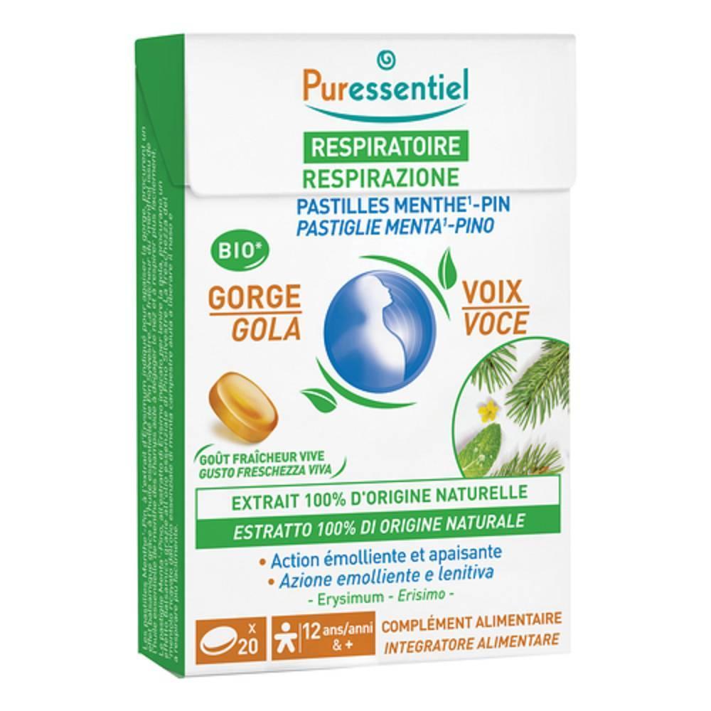 puressentiel puressentiel pastiglia menta pino 44g - foto 1