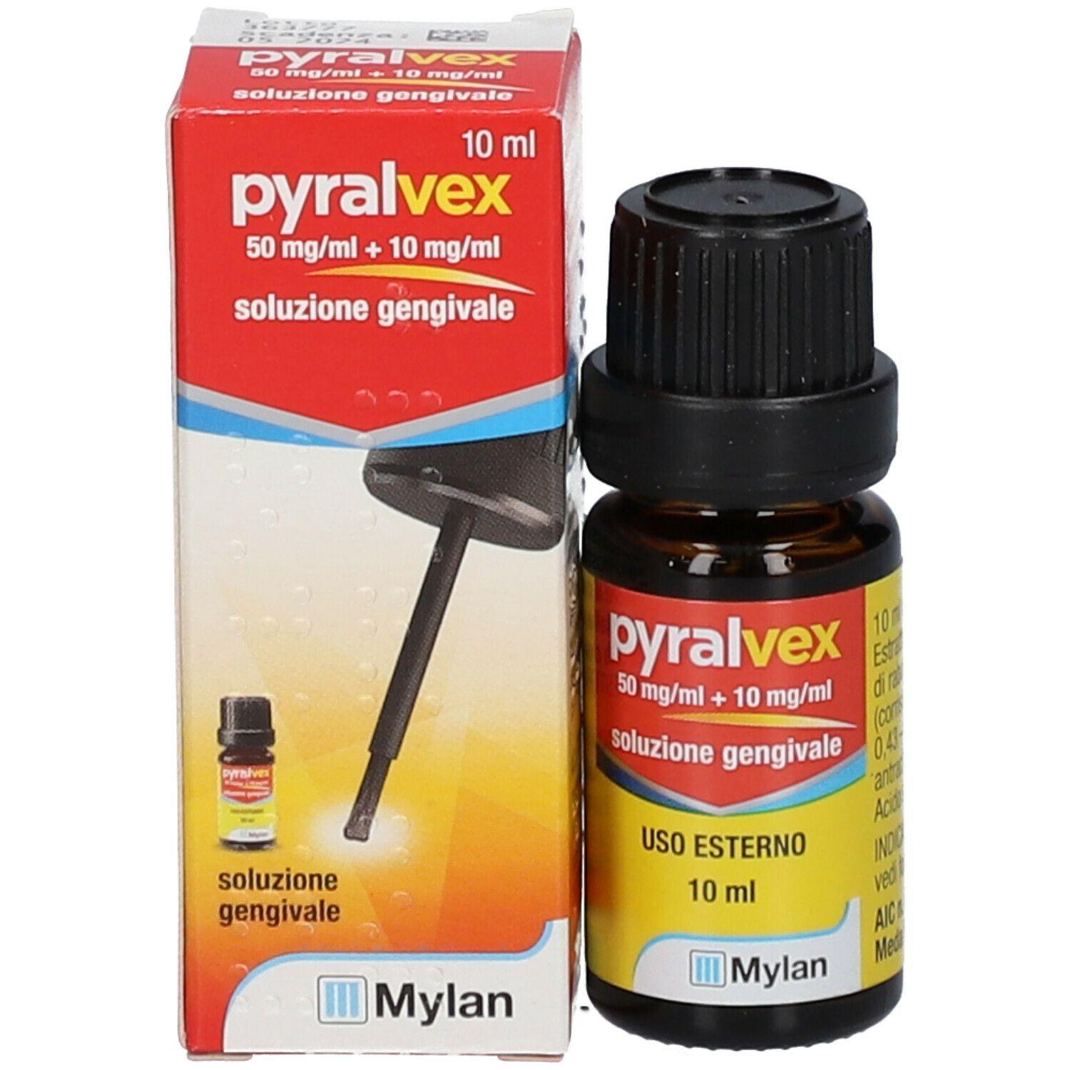 pyralvex pyralvex50+10mg/ml 10ml gengive - foto 1