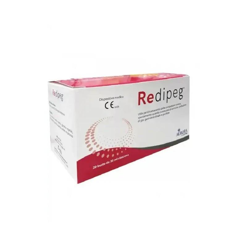 redipeg dispositivo medico redipeg 20 stick pack 30 ml per stitichezza cronica in adulti e bambini, macrogol e simeticone per un efficace sollievo. - foto 1