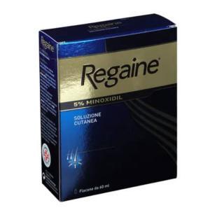 Trattamento per alopecia androgenetica con  5% - regainesoluzione 60ml 5% per la crescita dei capelli