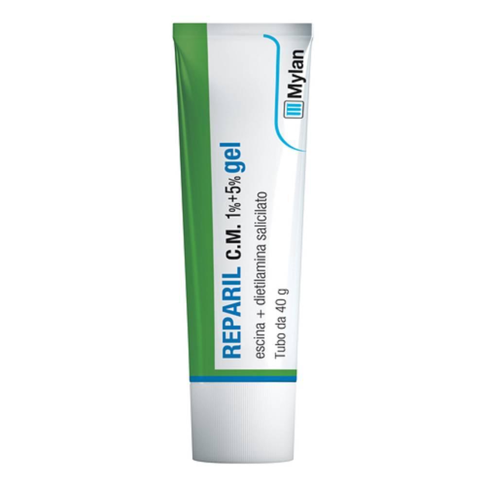 reparil gel topico reparil 40g 1%+5% per dolori articolari e muscolari, effetto rapido e senza assuefazione, trattamento esterno sicuro. - foto 1