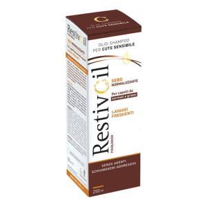 Olioshampoo fisiologico sebonormalizzante per lavaggi frequenti e capelli normali a grassi - 250 ml