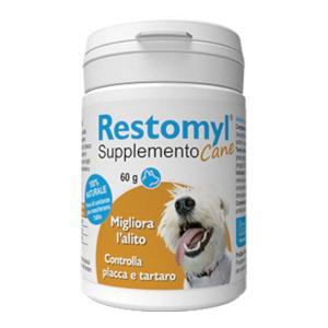 Supplemento naturale per cane da 60g per salute orale e alito fresco - contiene ascophyllum nodosum per controllo placca e tartaros