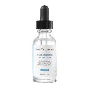 Siero esfoliante e idratante retexturing activator 30ml per una pelle levigata e luminoso con acido ialuronico e idrossietilurea
