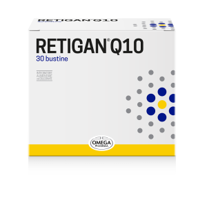 Integratore alimentare  q10 in bustine da 30 con citicolina, coenzima q10 e vitamina b3 per il benessere del sistema nervoso