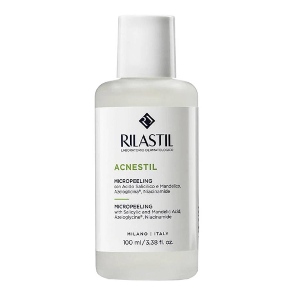 rilastil lozione esfoliante delicata rilastil acnestil micropeeling per pelli impure e acneiche - azione sebo-normalizzante e comedonolitica - foto 1