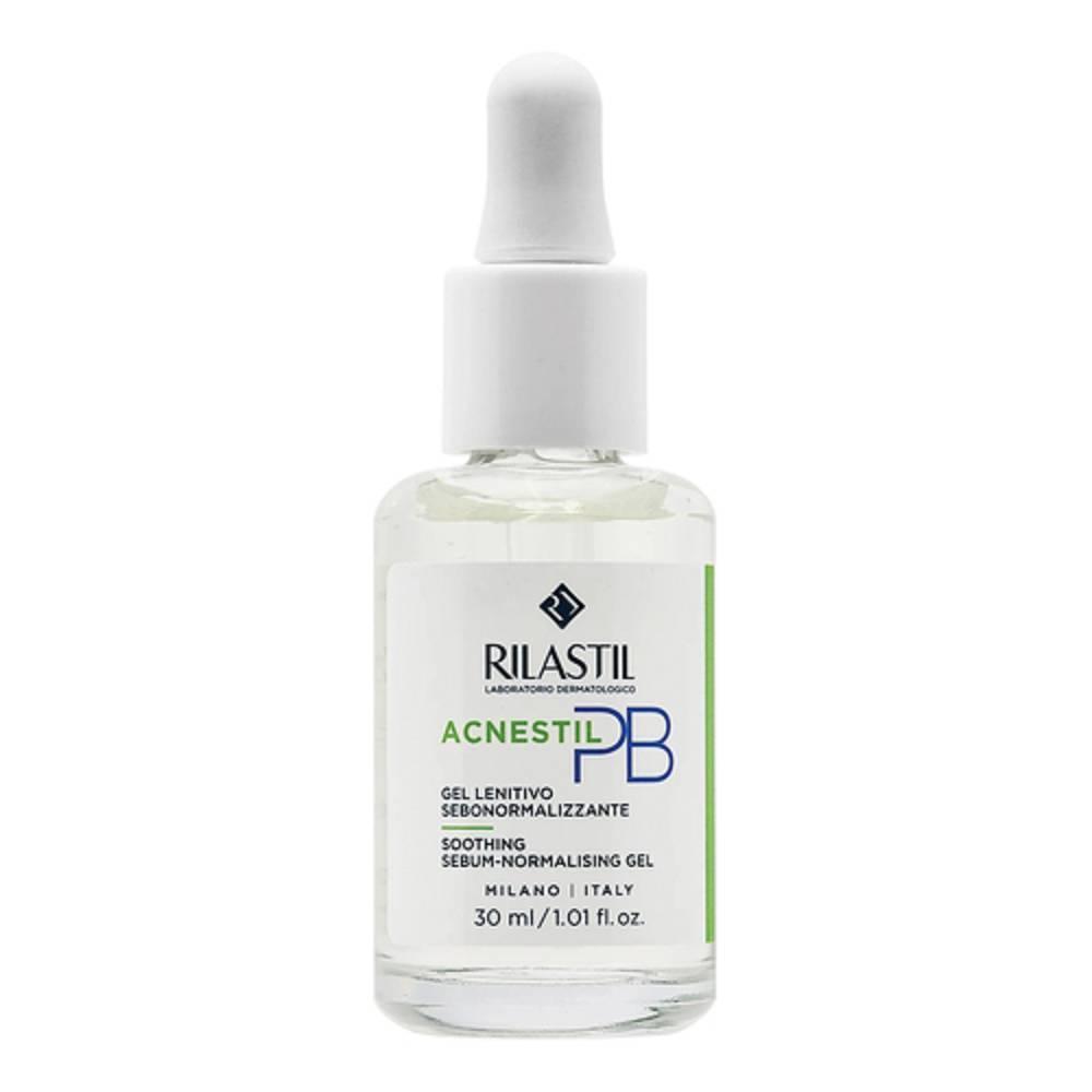rilastil gel serum rilastil acnestil pb con pre e post-biotici - azione riequilibrante e lenitiva per pelle del viso 30 ml - foto 1