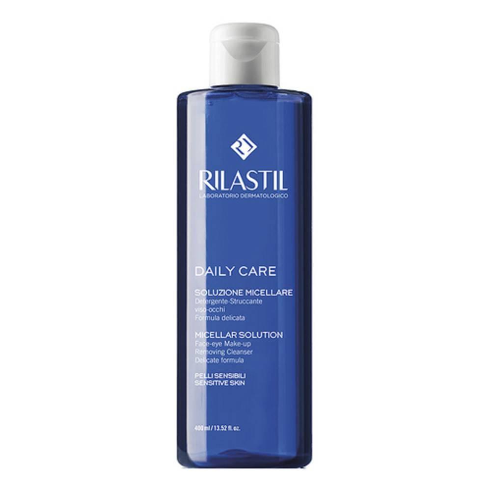 rilastil soluzione micellare rilastil daily care 400ml - detergente e struccante delicato per viso e occhi per pelli grasse e miste - foto 1