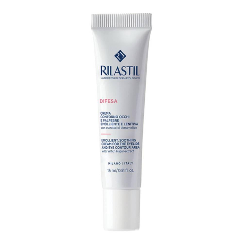 rilastil crema contorno occhi emoliente e lenitiva - rilastil difesa per pelle sensibile e reattiva, 15 ml - foto 1