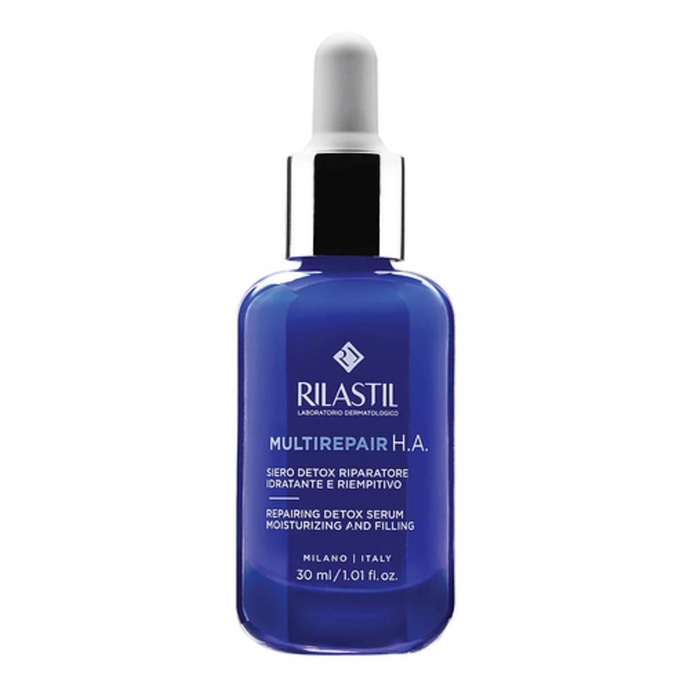 rilastil siero detox viso rilastil multirepair h.a. 30ml - azione antiossidante, ringiovanente e detossinante per tutti i tipi di pelle - foto 1