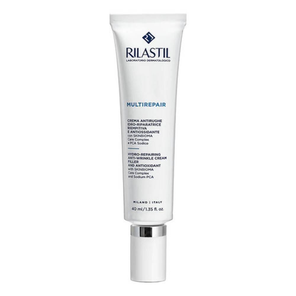 rilastil crema antirughe idro-riparatrice rilastil multirepair idro rip per pelli secche, azione antiossidante e riempiativa, 40 ml - foto 1