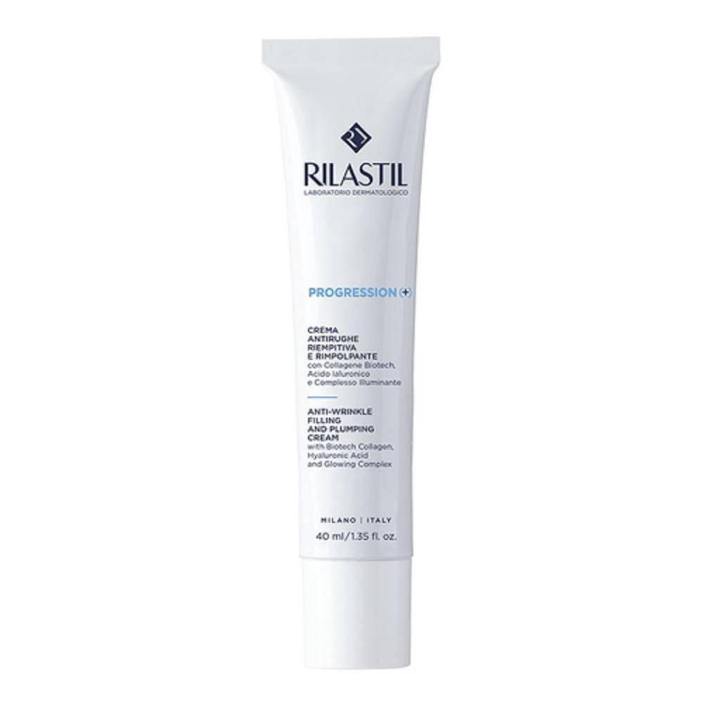 rilastil crema antirughe riempitiva e rimpolpante rilastil progression per pelle sensibile normale o mista, 40 ml - foto 1