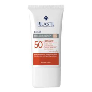 Crema uniformante fotoprotettiva spf 50+ light color