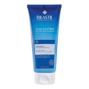 Gel doposole rigenerante  sun system 200 ml - lenisce e idrata la pelle sensibile dopo sole con pantenolo e acido ialuronico