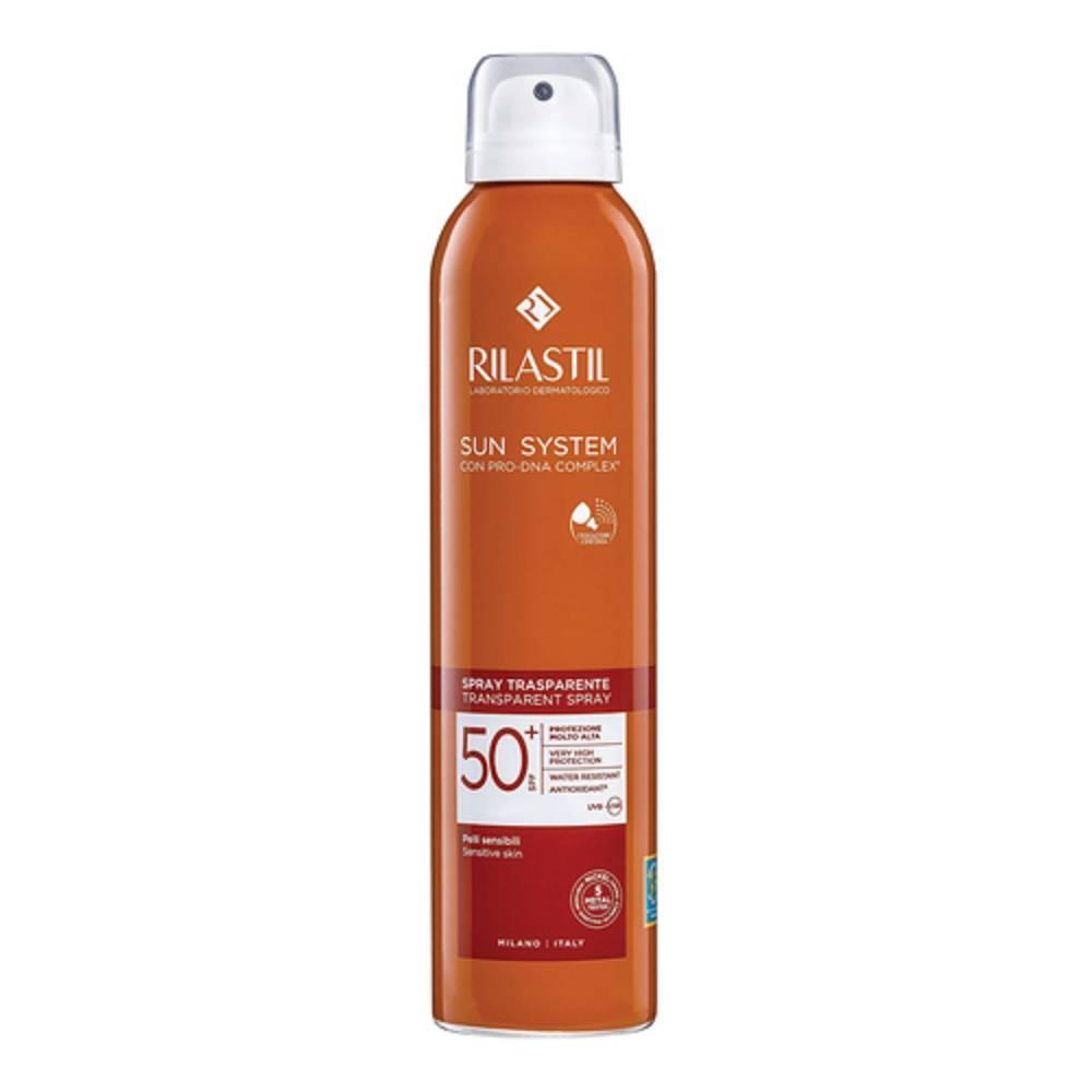 rilastil spray corpo trasparente rilastil sun system con protezione solare spf 50+ - - foto 1