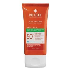 Crema viso leggera  sun system water touch spf50+