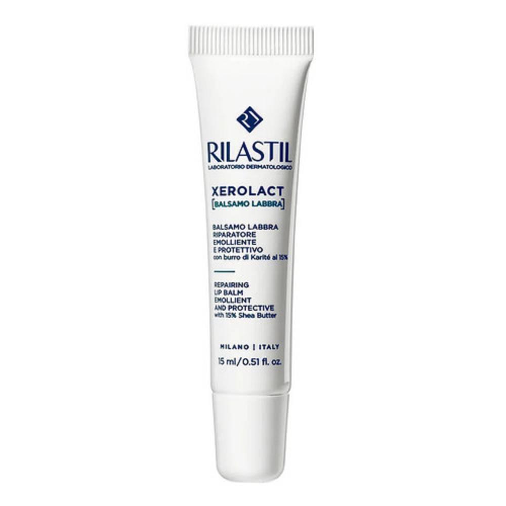 rilastil balsamo labbra rilastil xerolact per labbra molto secche e screpolate - trattamento nutritivo riparativo con burro di karité e vitamina e - foto 1