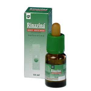 Gocce nasali e spray nasale 10ml 10mg 0,1% per riniti, faringiti e sinusiti acute - decongestionante nasale efficace