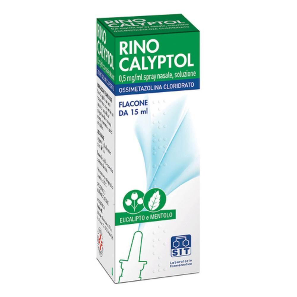 rinocalyptol spray nasale decongestionante rinocalyptol 15ml con ossimetazolina per raffreddore e congestione nasale - foto 1