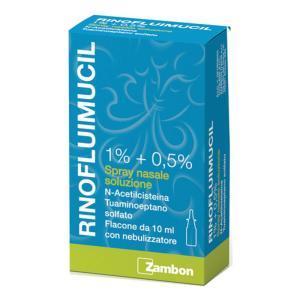 Spray nasale  10ml per riniti acute e croniche, decongestionante con n-acetilcisteina e tuaminoeptano