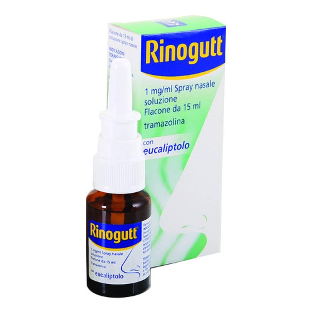 rinogutt rinogutt spray nasale 10ml con eucaliptolo - decongestionante per adulti e bambini oltre 12 anni, uso sicuro e controindicazioni - foto 1