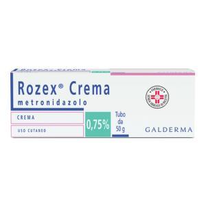 Crema  0,75% per il trattamento della rosacea - 50g di metronidazolo per migliorare l'aspetto della pelle e ridurre l'eritema