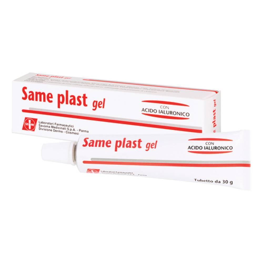 same plast gel emolliente same plast 30g per trattamento di zone cutanee indurite e cicatrici, applicazione quotidiana per risultati efficaci - foto 1