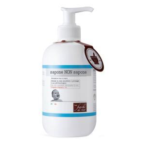 Sapone non sapone fdr 240ml - detergente viso e mani per cute sensibile, 100% vegan e dermatologicamente testato