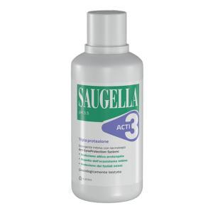 Detergente intimo  acti3 500ml con triplice protezione e estratto di timo per benessere fisiologico e igiene intima femminile