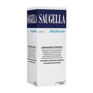 Detergente intimo quotidiano  idraserum 200ml con latte di avena e estratti naturali per pelli sensibili e equilibrio vulvare