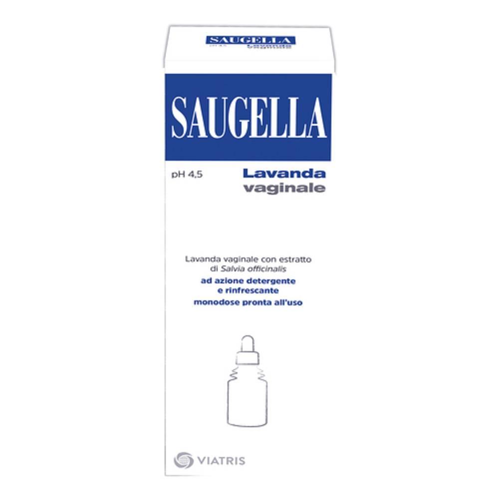 saugella lavanda vaginale saugella 140ml - detergente delicato con estratto di salvia, rinfrescante e tonificante, ph 4.5 - foto 1