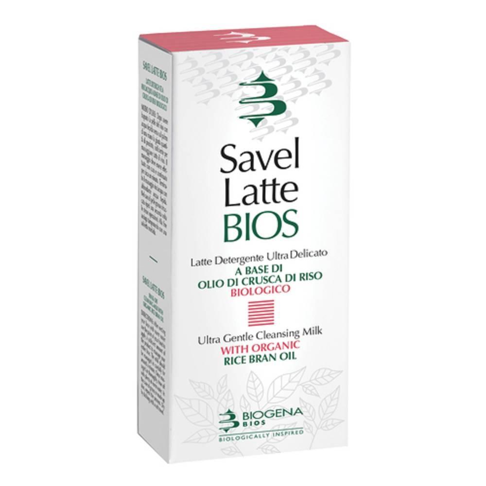 savel latte latte detergente viso 200ml - pulizia delicata per pelli normali e intolleranti con olio di crusca di riso - foto 1