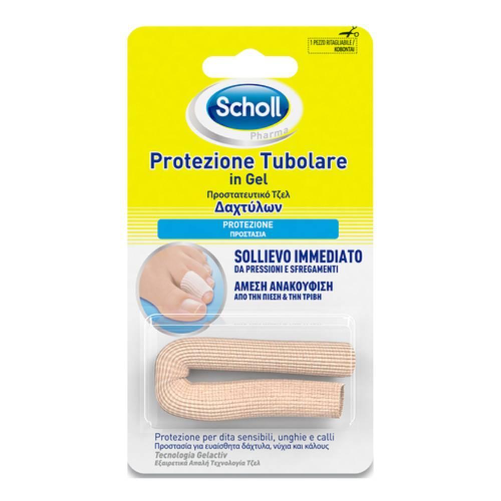 scholl protezione tubolare ritagliabile in gel per unghie incarnite, calli e dita dolenti - scholl gelactiv proteggi tubol - foto 1